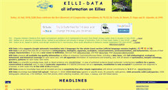 Desktop Screenshot of killi-data.org